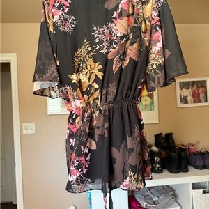 Floral Sheer Blouse